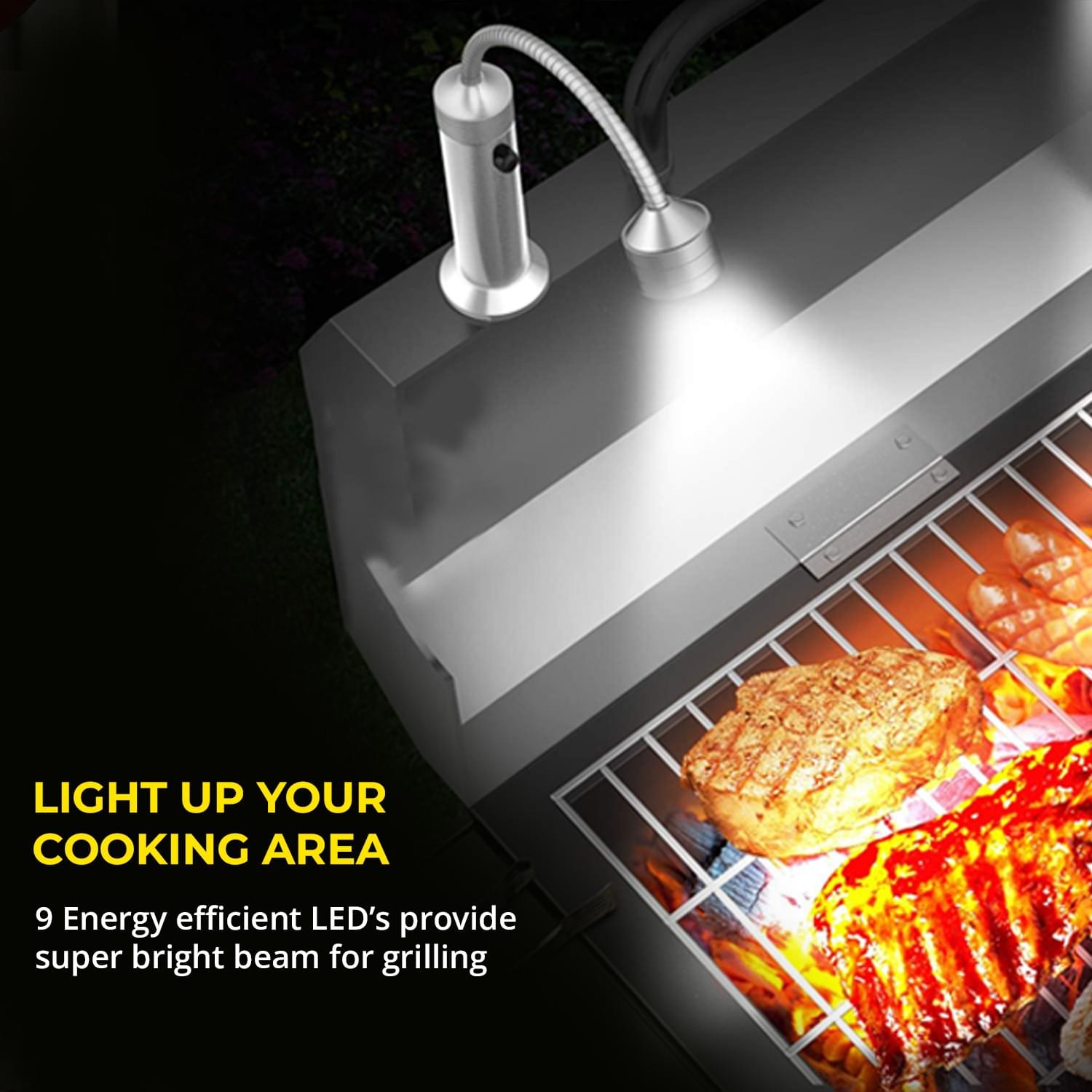 LED BBQ Grill Lights Ultimate Outdoor Cooking Illumination